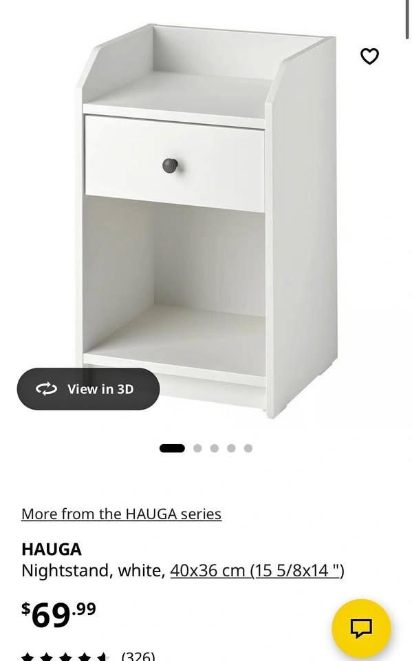 IKEA nightstands (two)