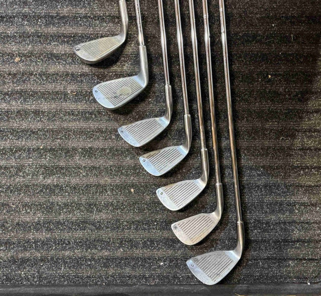 Saga III Irons and Golf Bag