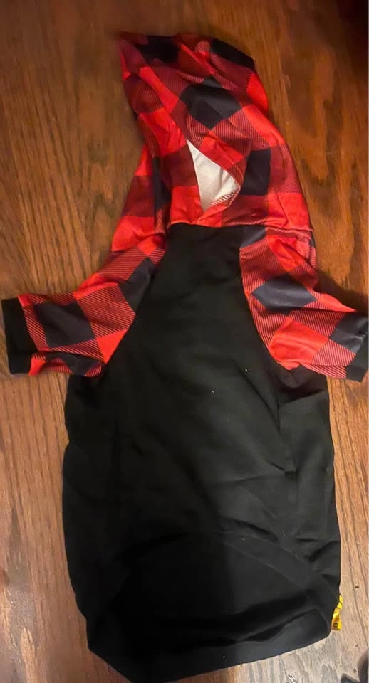 Buffalo Plaid Dog Hoodie - photo 2