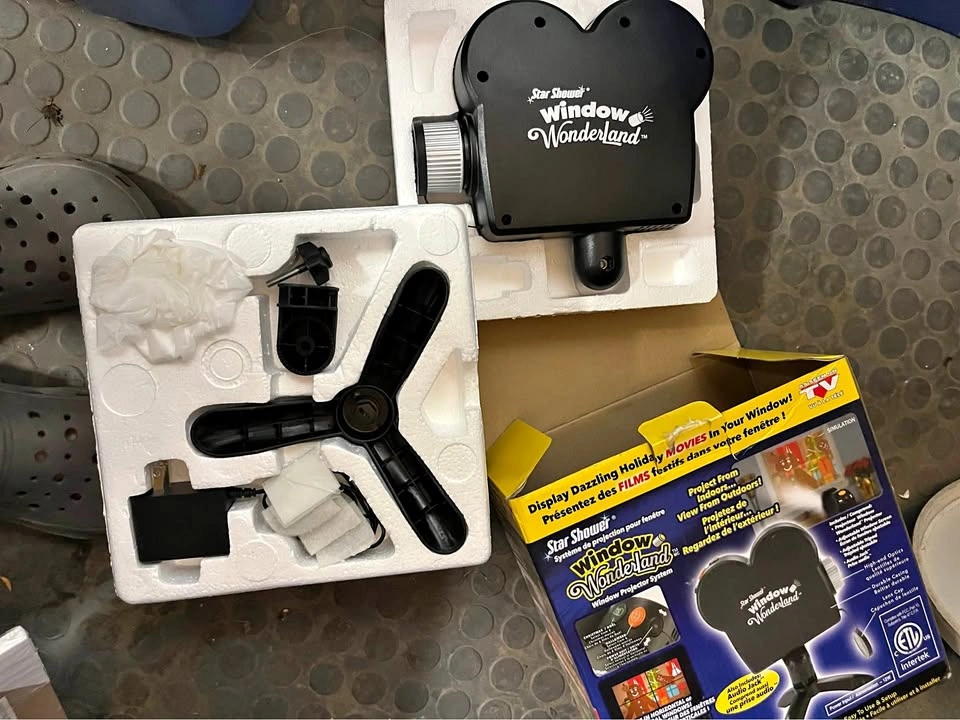 Star Shower Window Wonderland Projector System