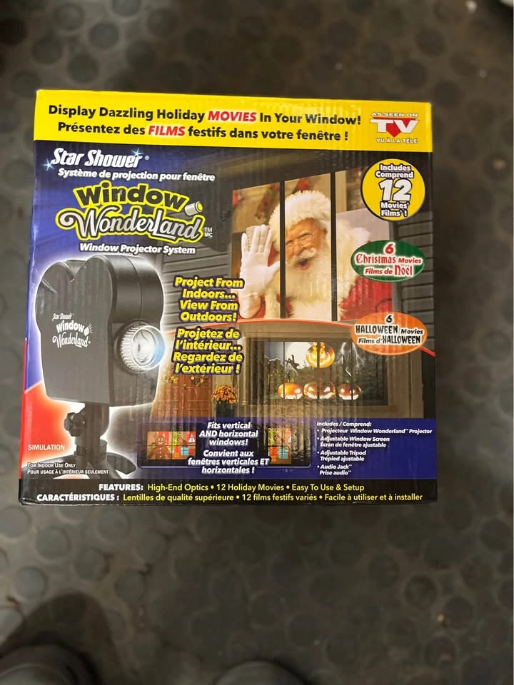 Star Shower Window Wonderland Projector System - photo 2