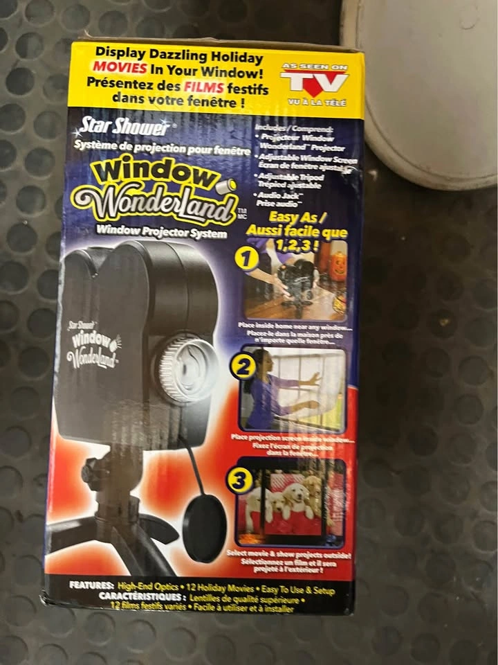 Star Shower Window Wonderland Projector System - photo 3