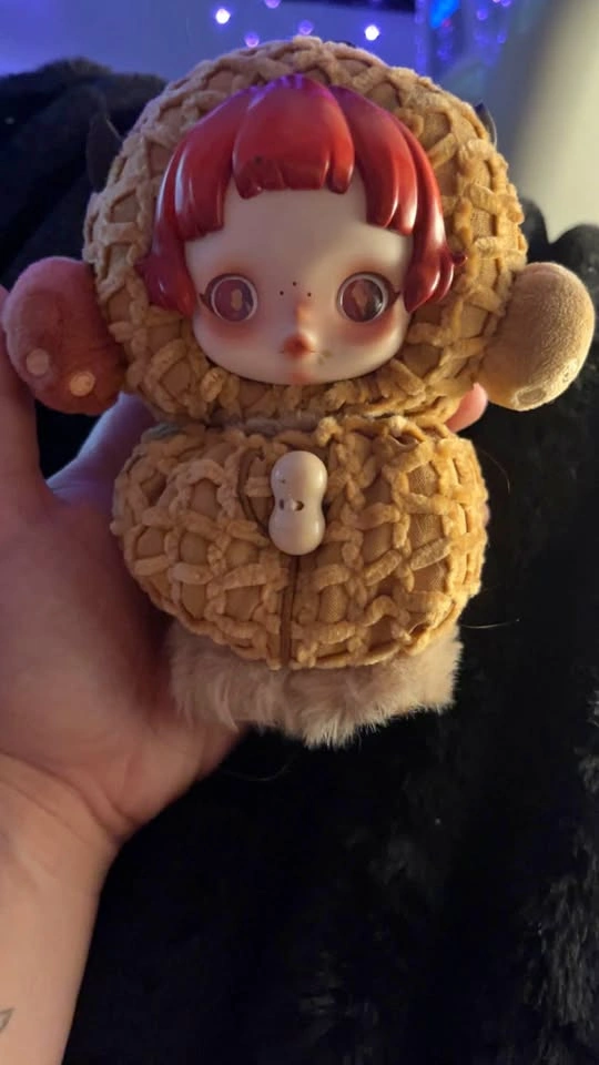 Pop Mart Skullpanda Plush Keychains