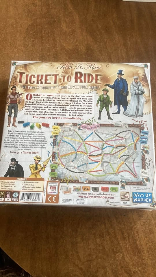 Brand new Ticket to ride game - photo 3