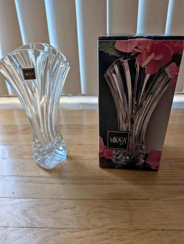 Mikasa Crystal Vase