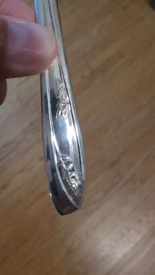 Wm Rogers Mfg Co Exquisite Silverplate Flatware Set with Chest - photo 2