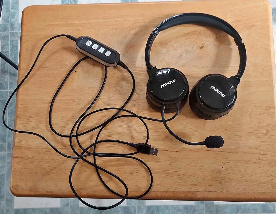 Wired headset