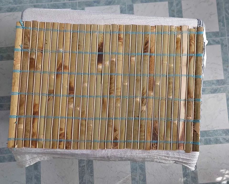 Bamboo place mats, set of 4