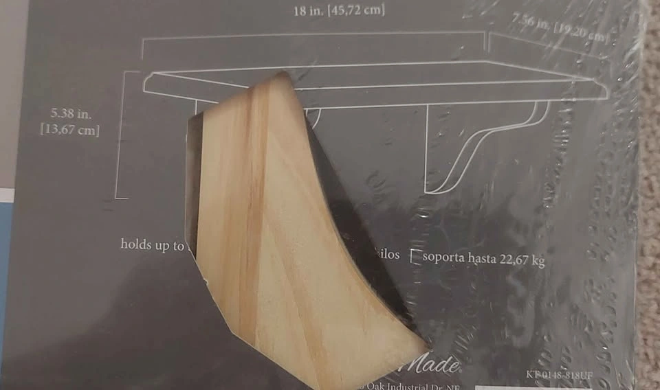 Wood shelf - photo 4