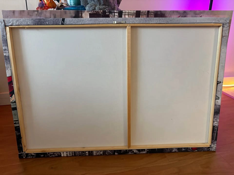 Marvel and DC Superheroes Lunch Atop a Skyscraper Canvas Art - photo 3