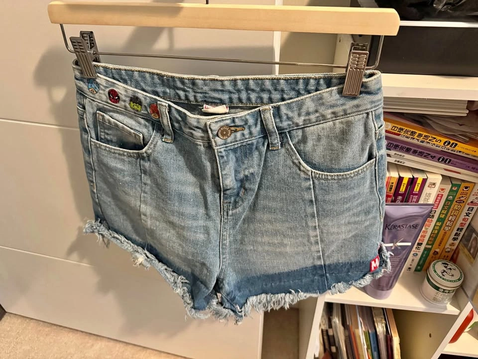 Marvel jeans shorts