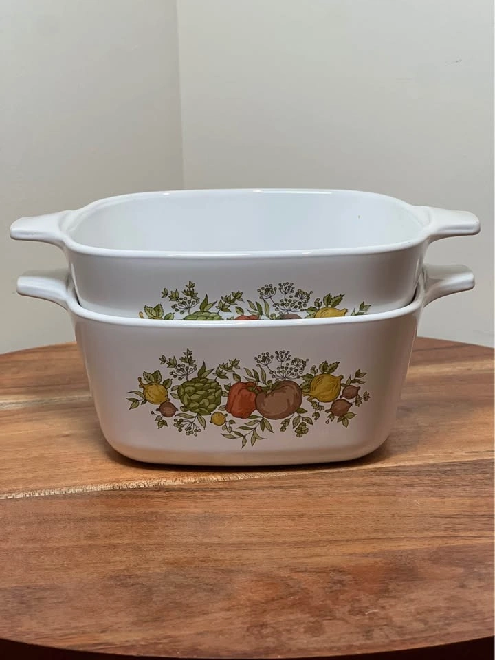 Vintage Corning Ware "Spice O' Life" Petite Casserole Dishes - photo 5