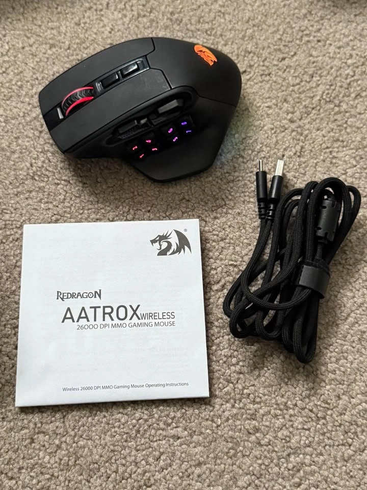 Redragon Aatrox M811RGB-PRO Wireless Gaming Mouse - photo 2