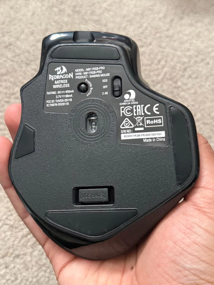Redragon Aatrox M811RGB-PRO Wireless Gaming Mouse - photo 4