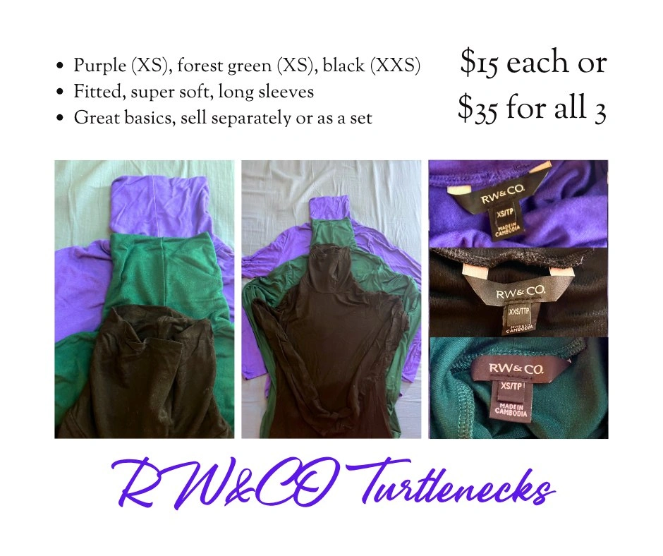 Turtleneck & Sweater Bundle — RW&Co, Lord & Taylor, Reitmans - photo 4