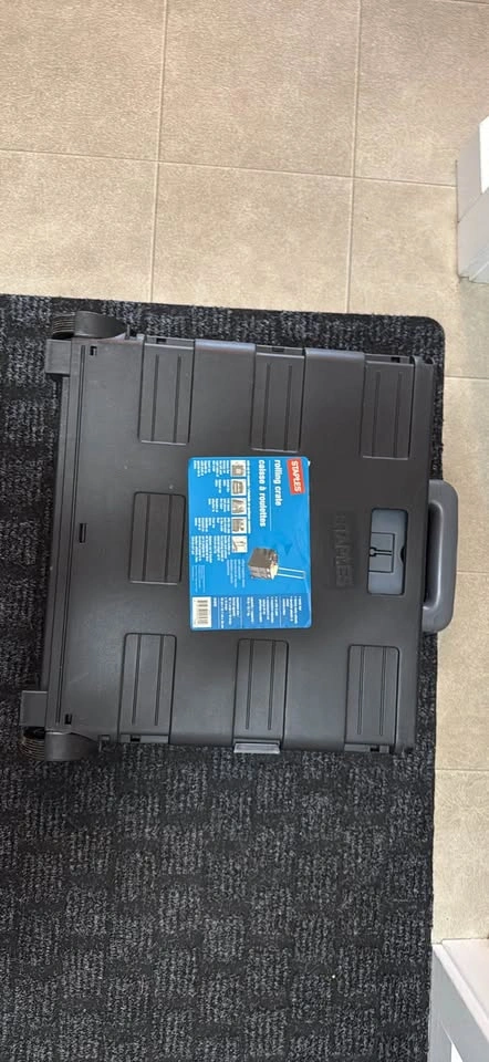 Staples Rolling Crate - photo 2