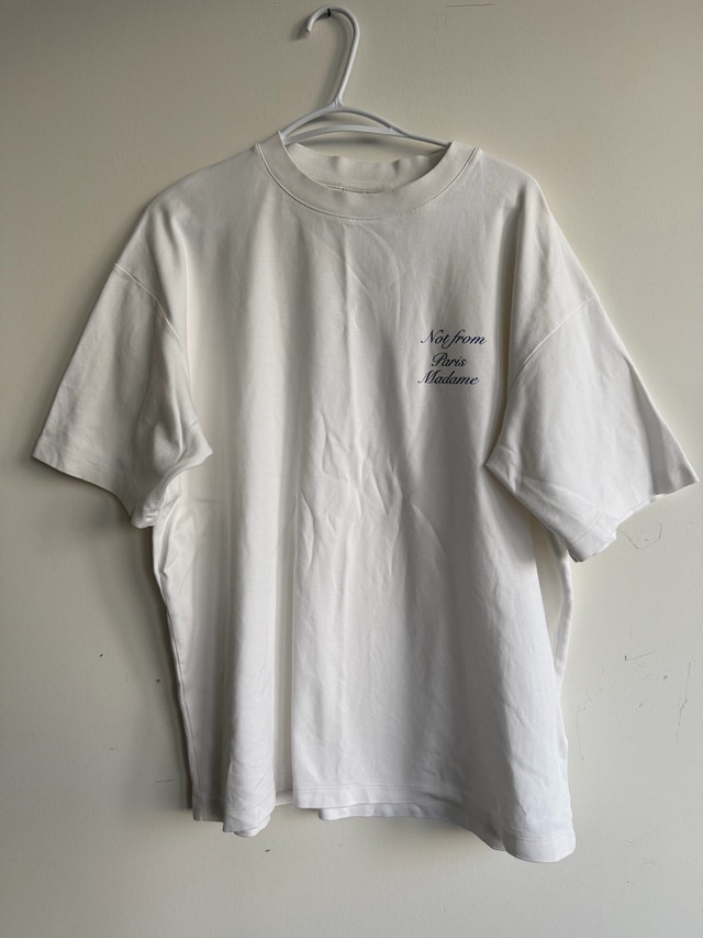 T-Shirt Drôle de Monsieur “Not From Paris Madame”