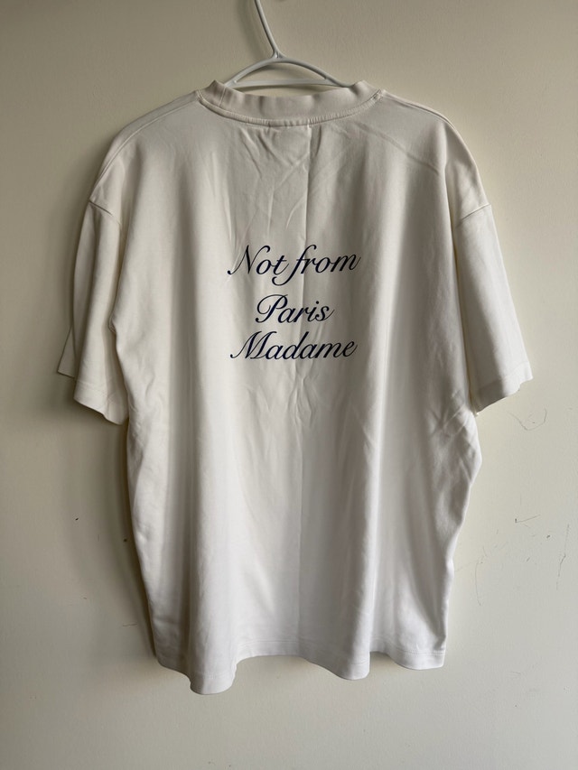 T-Shirt Drôle de Monsieur “Not From Paris Madame” - photo 2