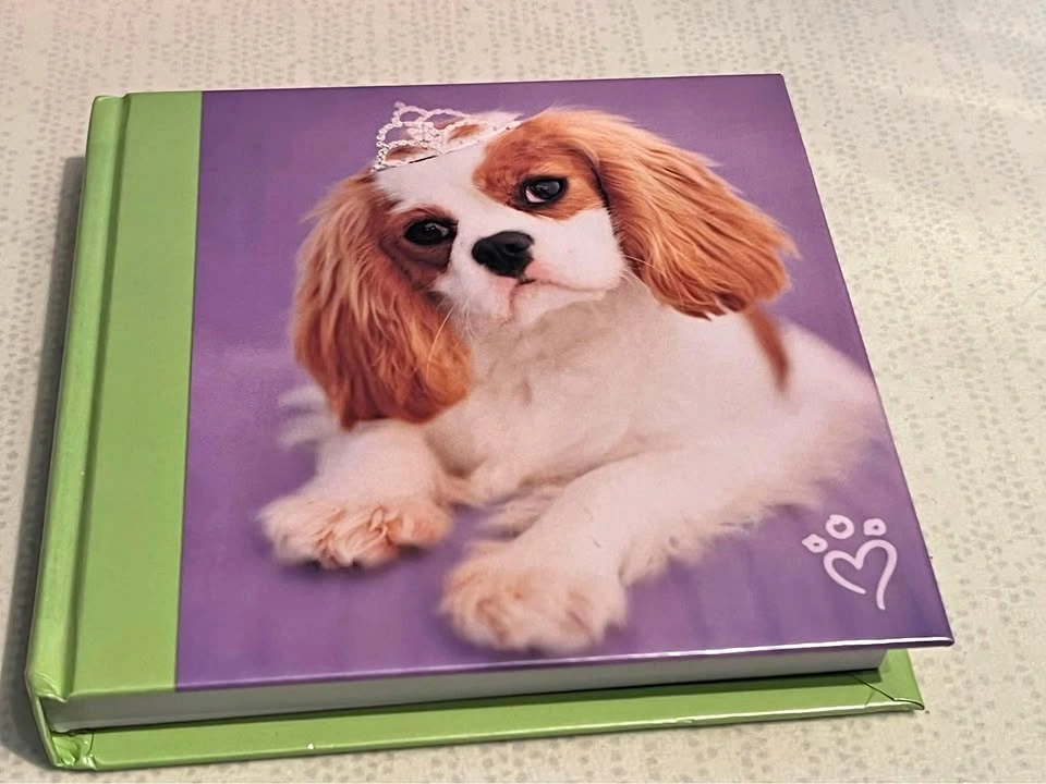 King Charles cavalier notebook