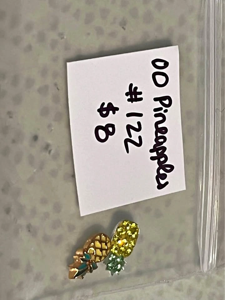 Origami Owl Charms Pineapple
