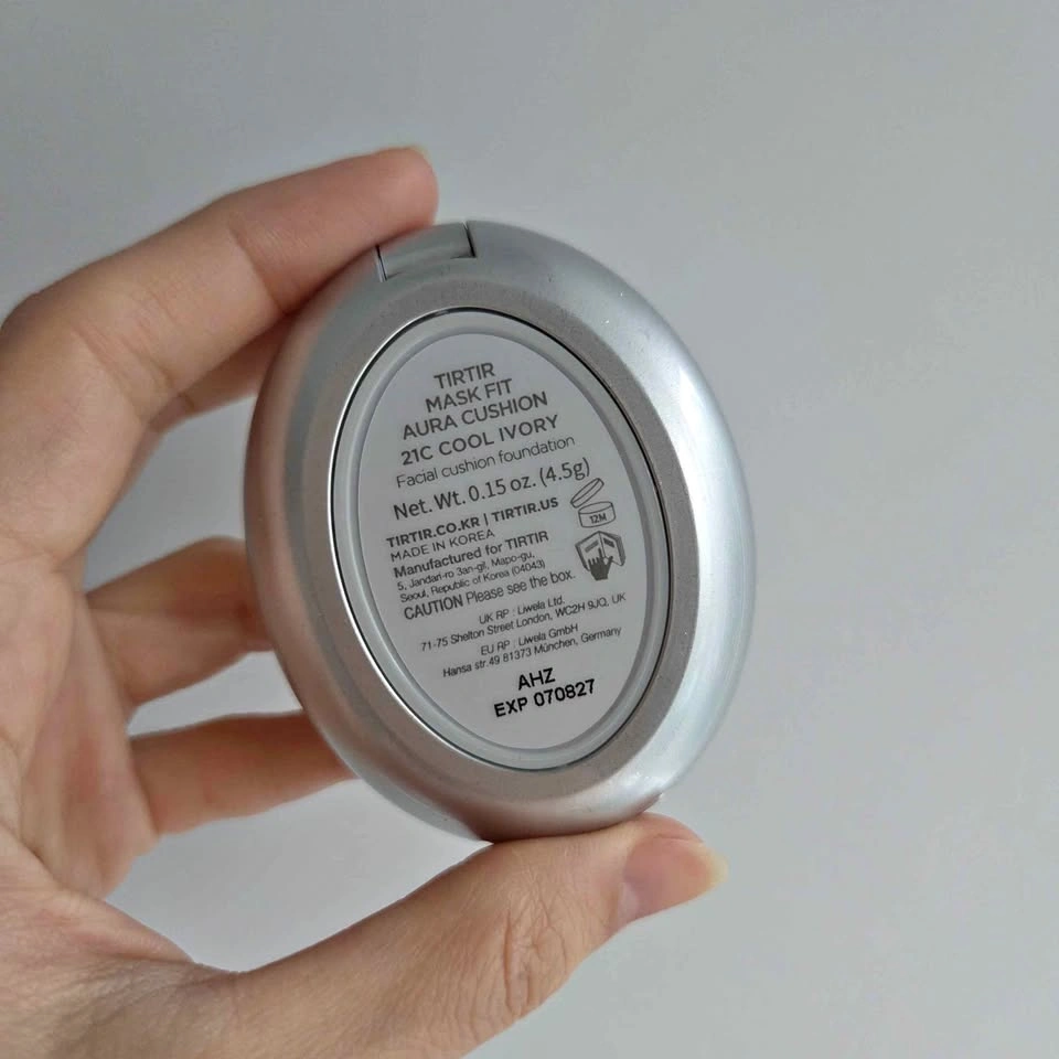 Cushion Foundation - TIRTIR Mask Fit Aura Cushion 21C Cool Ivory