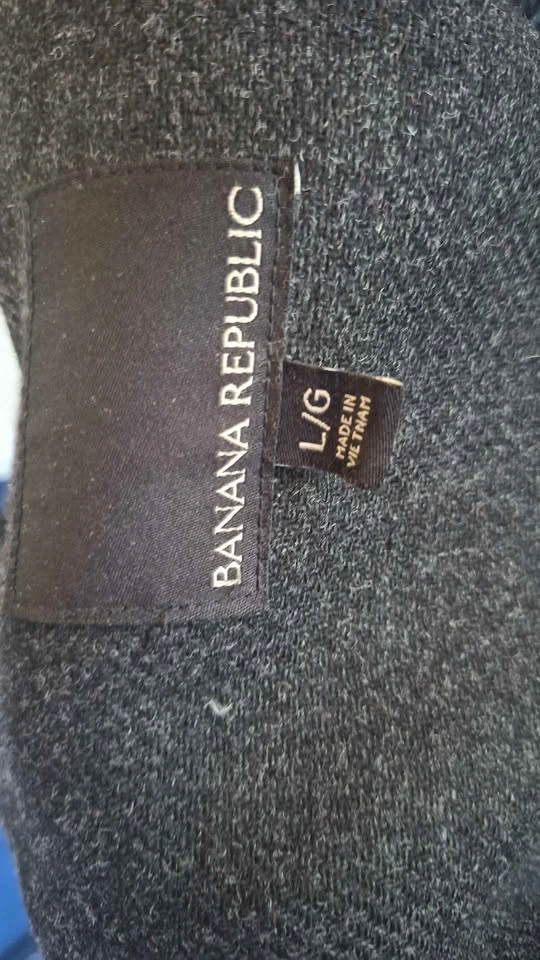 Banana Republic Men's Mario Bellucci Wool Utility Jacket Gray Si - photo 4