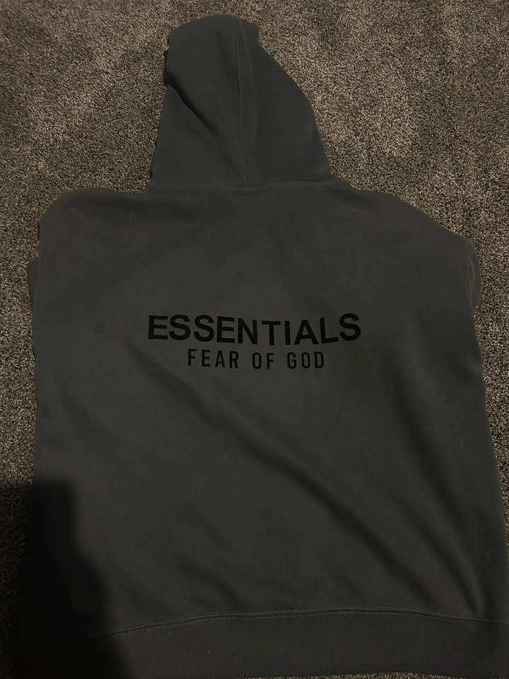 ESSENTIALS Fear of God Hoodie - Size L - photo 3