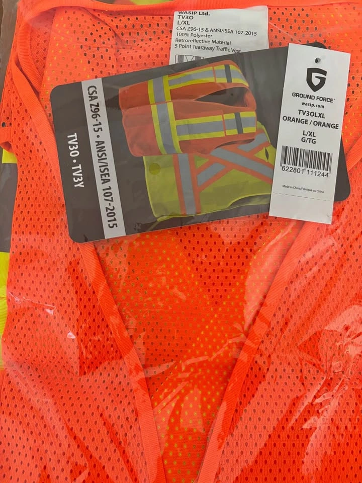 Forcefield and Ground Force High Visibility Safety Vests
