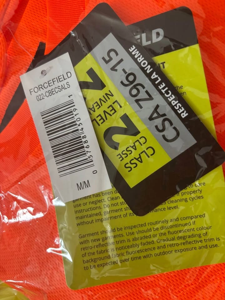 Forcefield and Ground Force High Visibility Safety Vests - photo 4