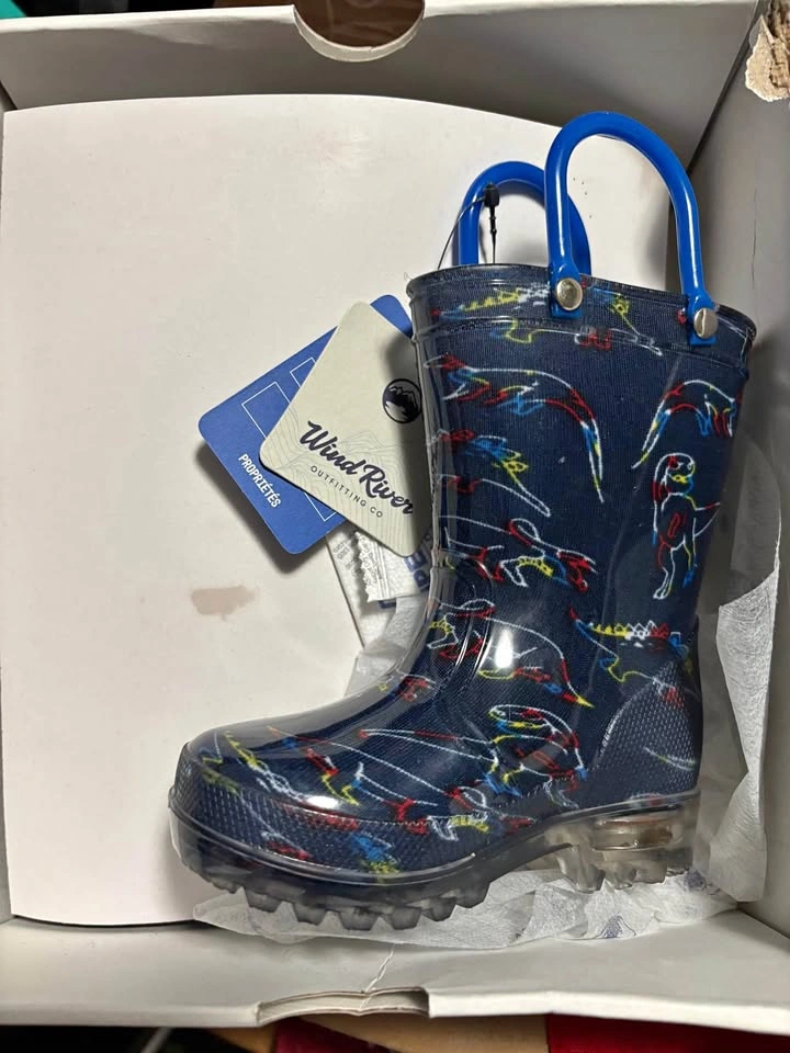 Wind River Stompers Kids' Rain Boots Size 5