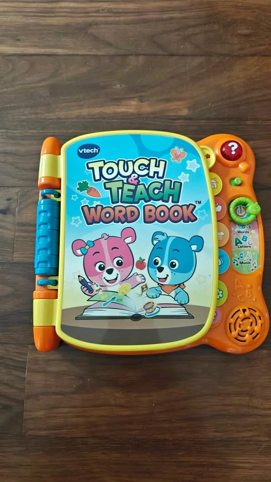 Vtech Touch & Teach Word Book-Like New!