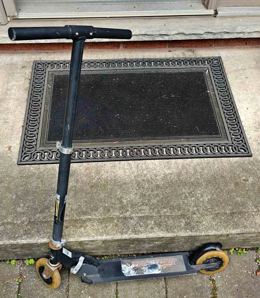 One pair of Kid's scooters-Fair condition!