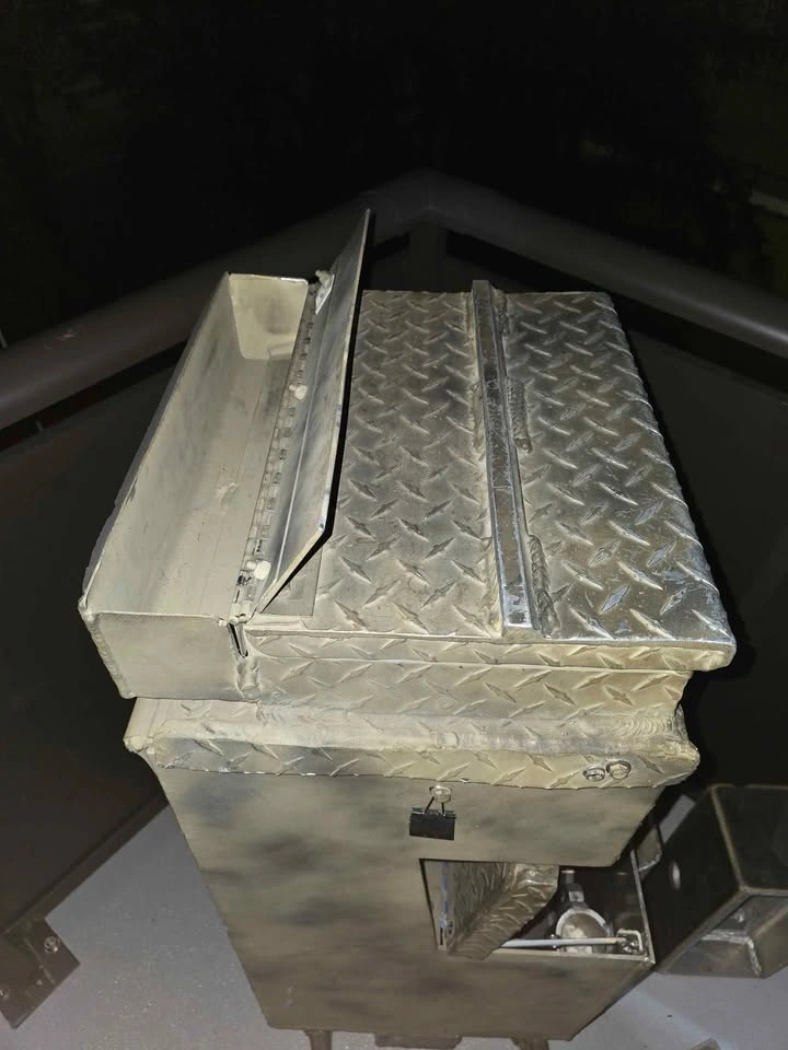 Heavy Duty Aluminum Welding Tool Box (1/8") – Crane Rated - photo 5