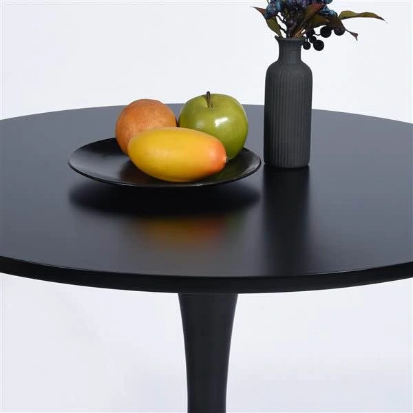 Homy Casa Clift Chic 31.5-in Round Wooden Dining Table - photo 4