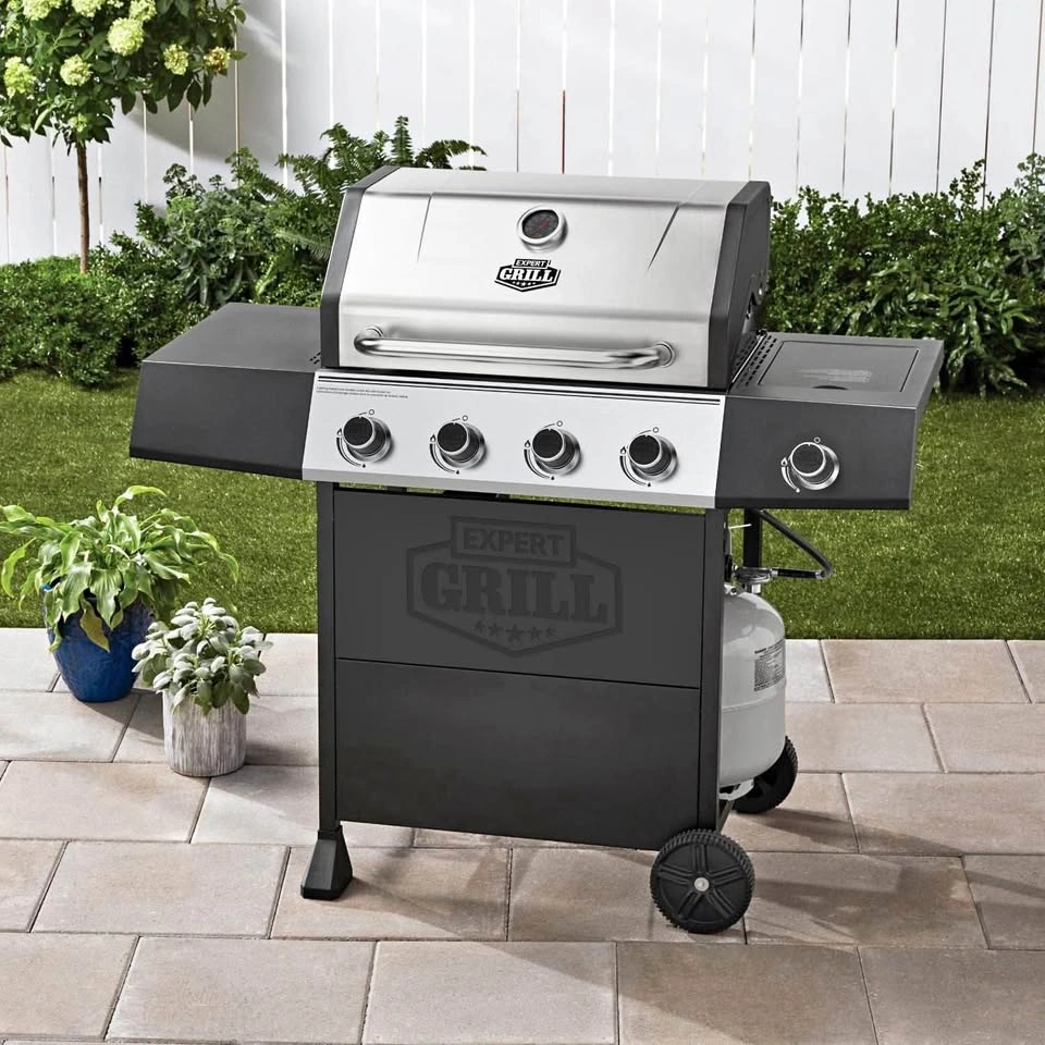 Expert Grill 4 Burner Propane Gas BBQ Grill