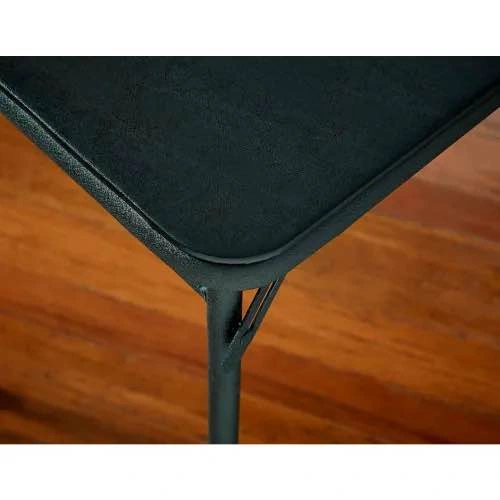 Bridgeport 34" Square Vinyl Top Folding Table - photo 4
