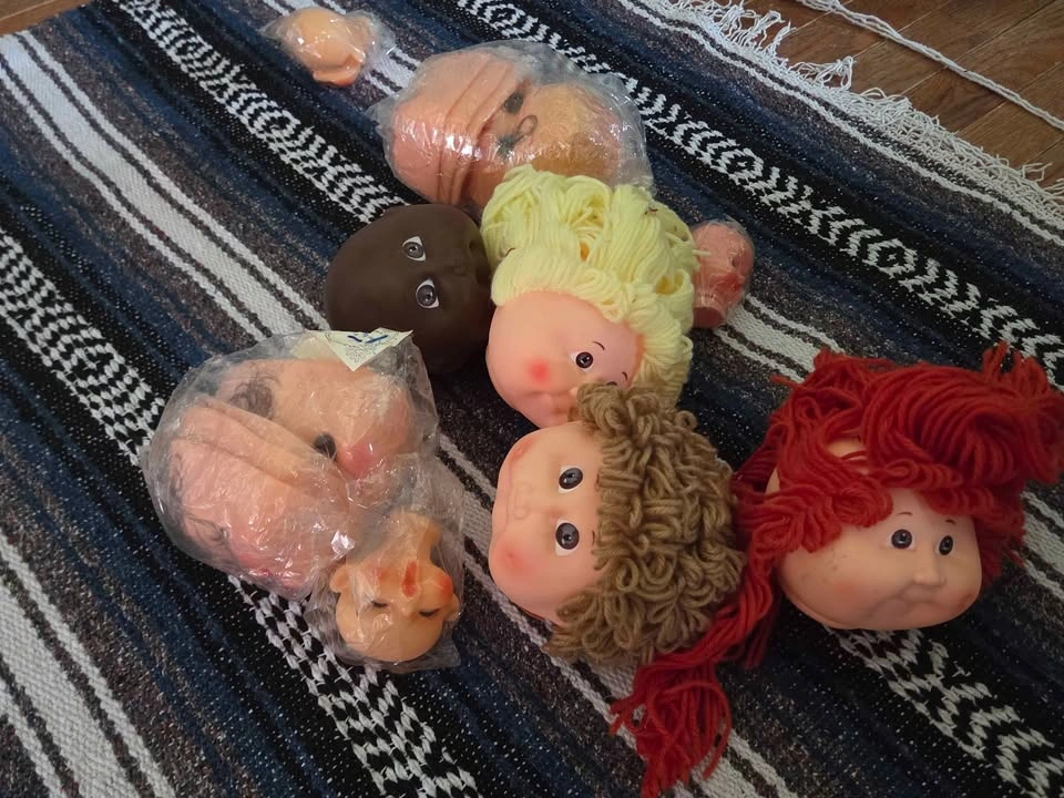 Cabbage Patch Dolls Heads & More - photo 3