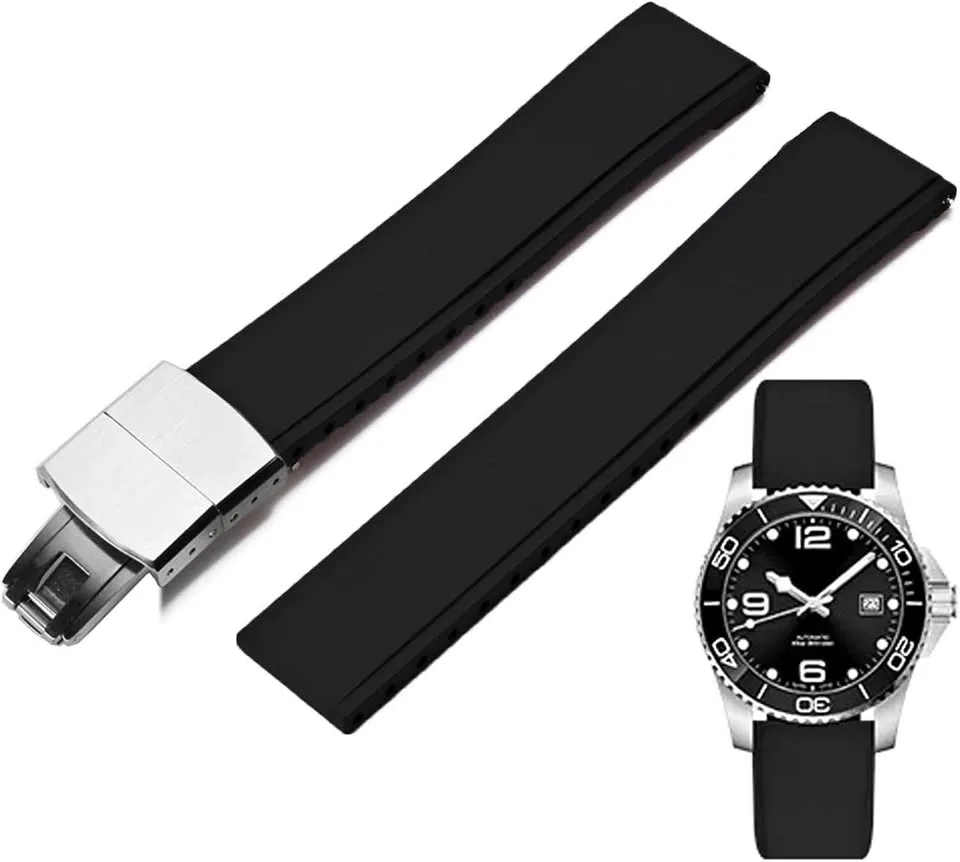 Niziruoup FKM Rubber Watch Strap 19mm 20mm thumbnail