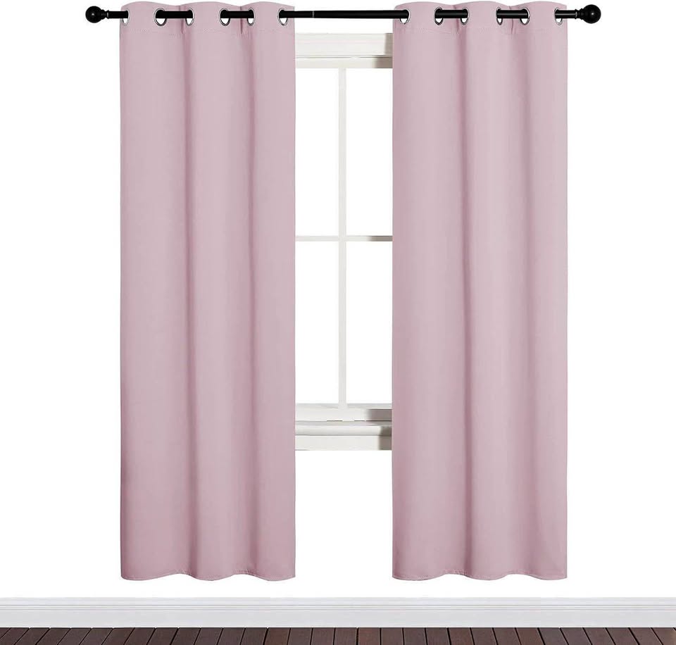 NICETOWN Blackout Curtain Panels for Girls Room