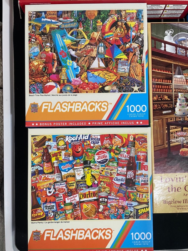 1000 piece jigsaw puzzles (5 puzzles) - photo 2
