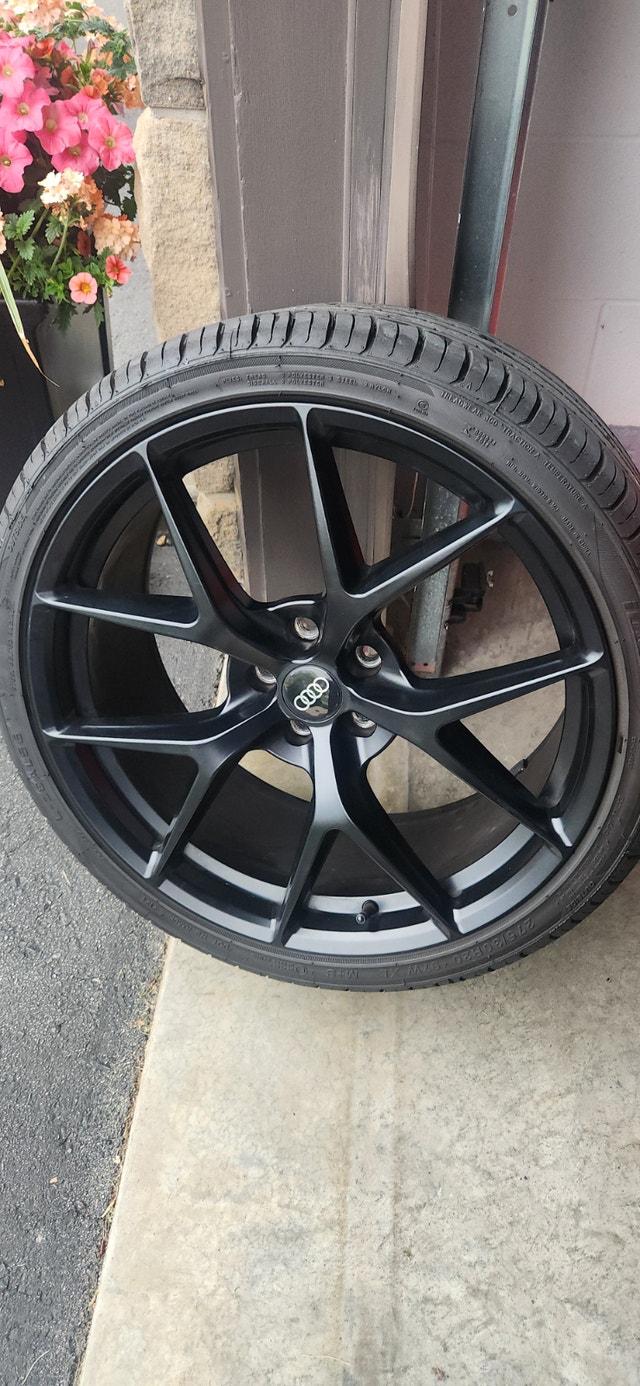 20" Audi Sentali Alloy Wheels & Summer Tires - Excellent Conditi - photo 3