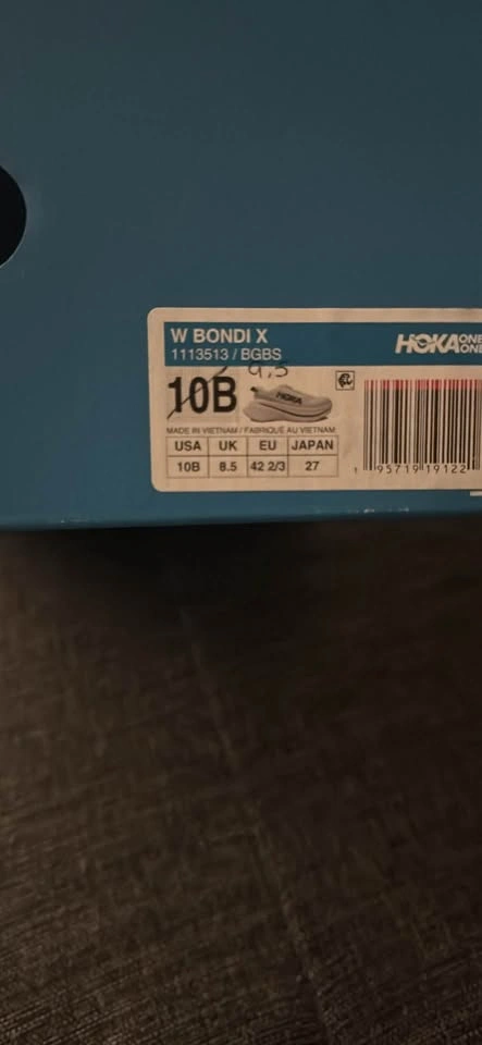 Hoka Bondi X Women's Running Shoes size 9.5 - photo 4