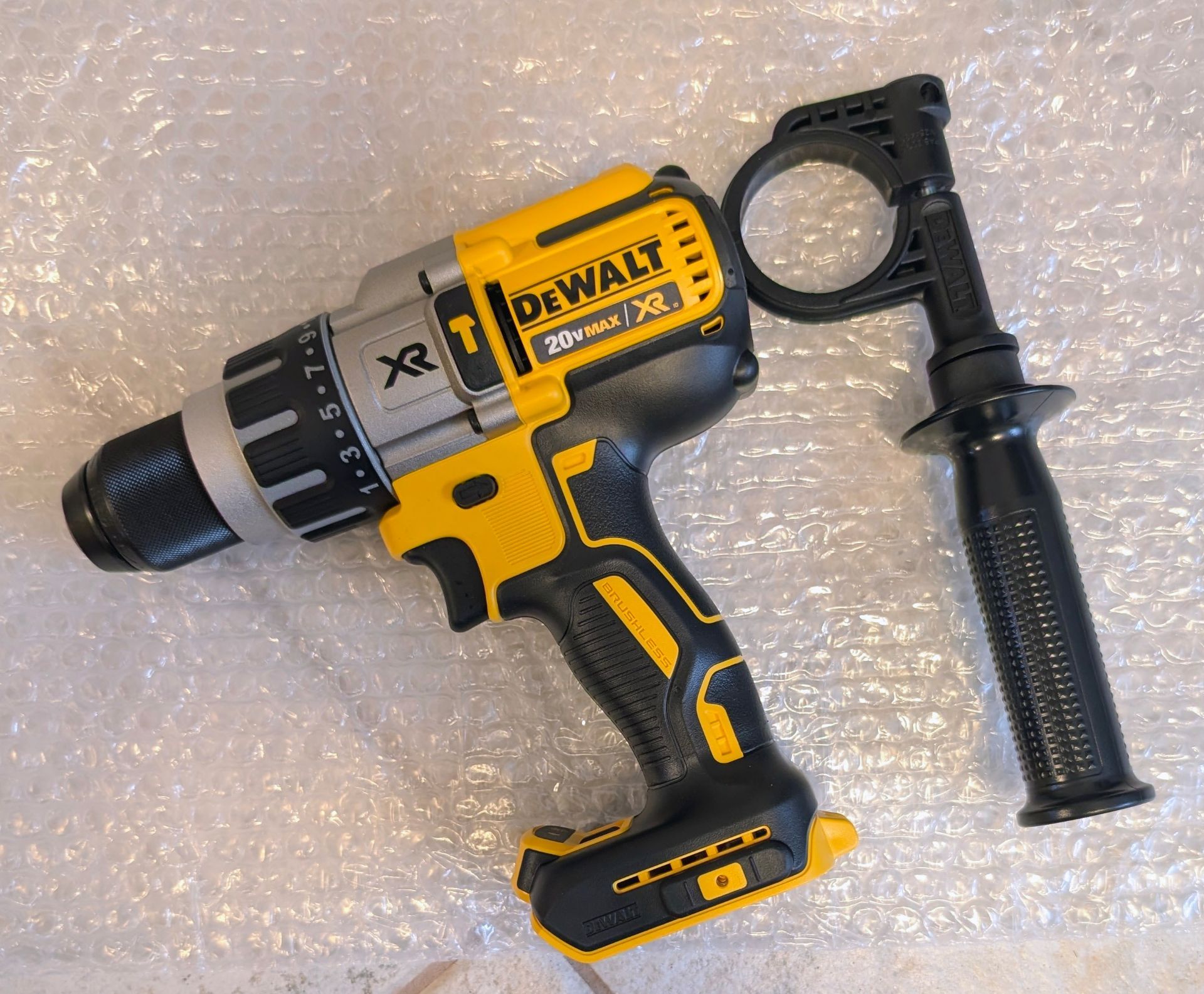 DEWALT 20V MAX XR 3-Speed Hammer Drill — New / Never Used - photo 3