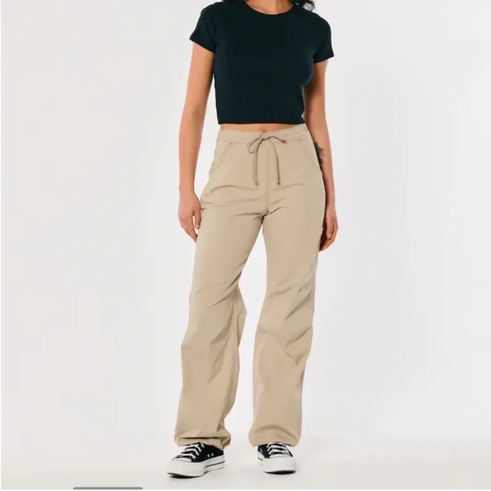 Hollister Ultra High Rise Baggy Parachute Pants - photo 2