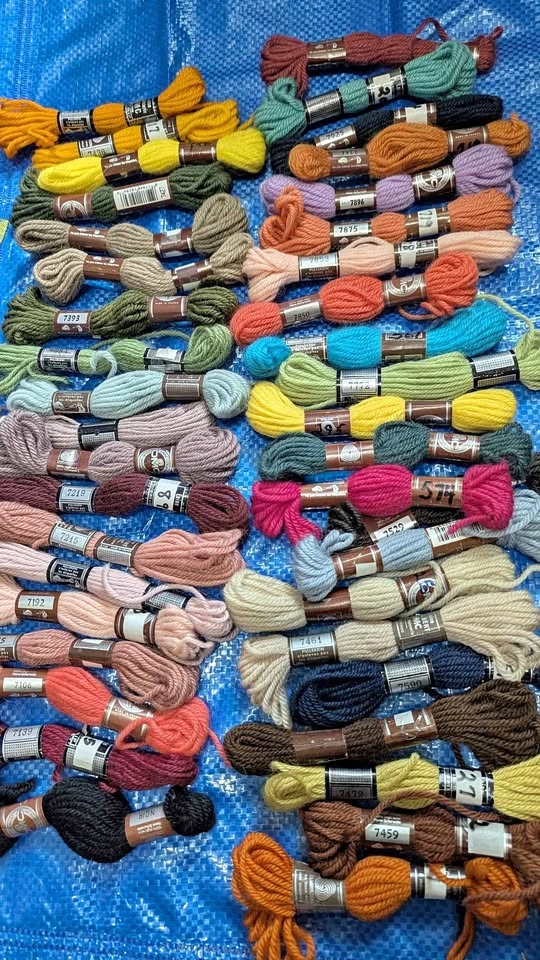 DMC Colbert Wool Tapestry Yarn Lot