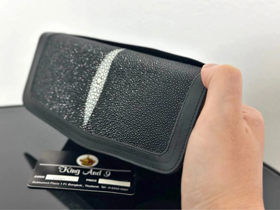Brand New Stingray Leather Long Wallet