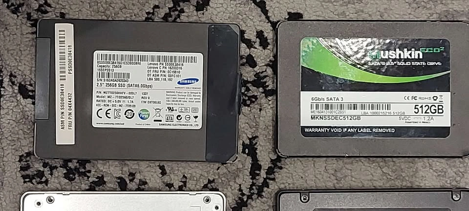 Assorted SSD Storage Drives Bundle - photo 2