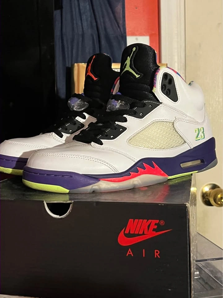 Air Jordan 5 Retro ‘Alternate Bel-Air’ White - photo 2