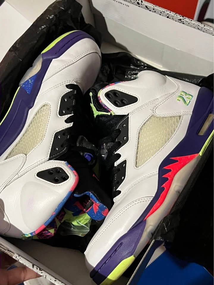 Air Jordan 5 Retro ‘Alternate Bel-Air’ White - photo 4