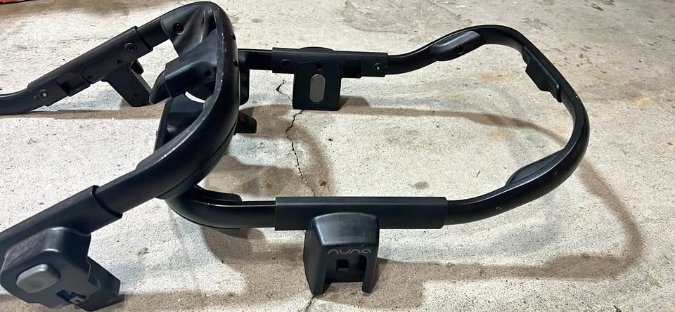 NUNA infant car seat with stroller adapters